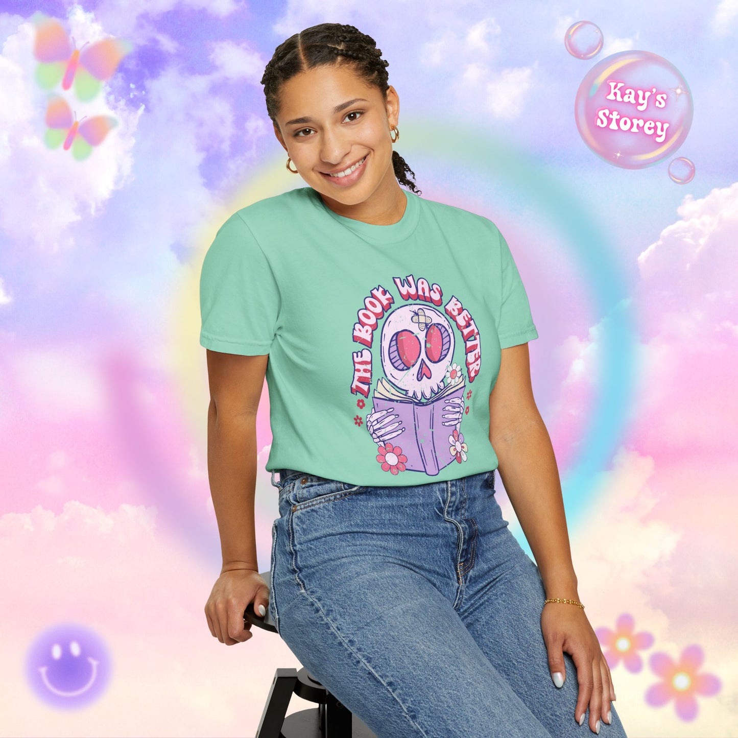 The Book Was Better Comfort Colors T-Shirt