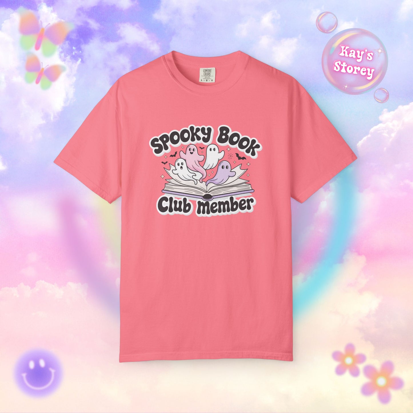 Spooky Book Club Member Comfort Colors T-Shirt