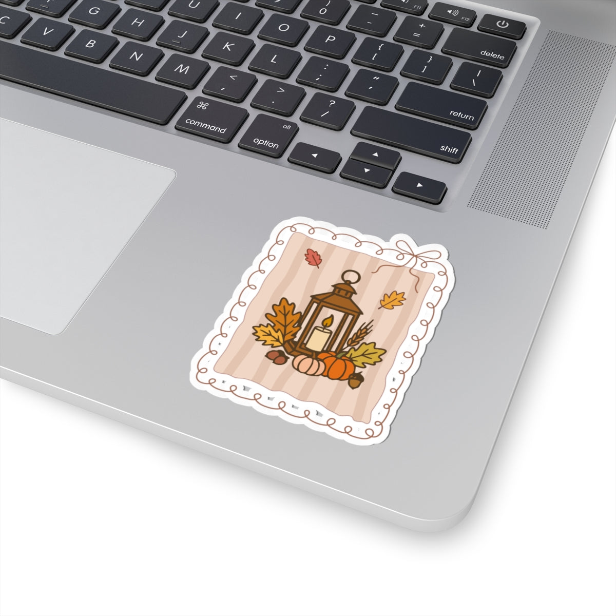 Autumn Lantern Sticker, Fall Planner Stickers, Book Lover Gifts, Autumn Sticker, Cozy Accessories, Seasonal Sticker