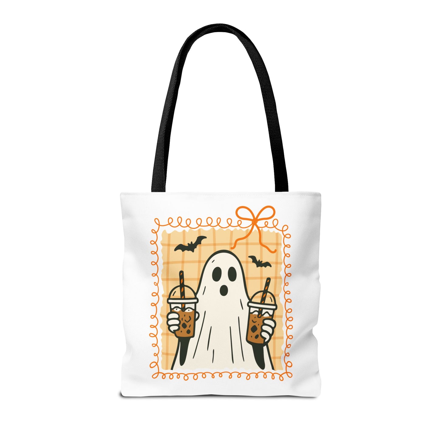Spooky Season Ghostly Coffee Tote Bag