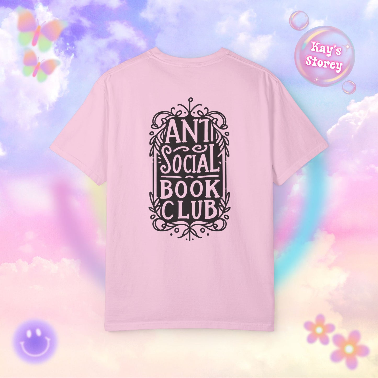 Anti Social Book Club Comfort Colors T-Shirt