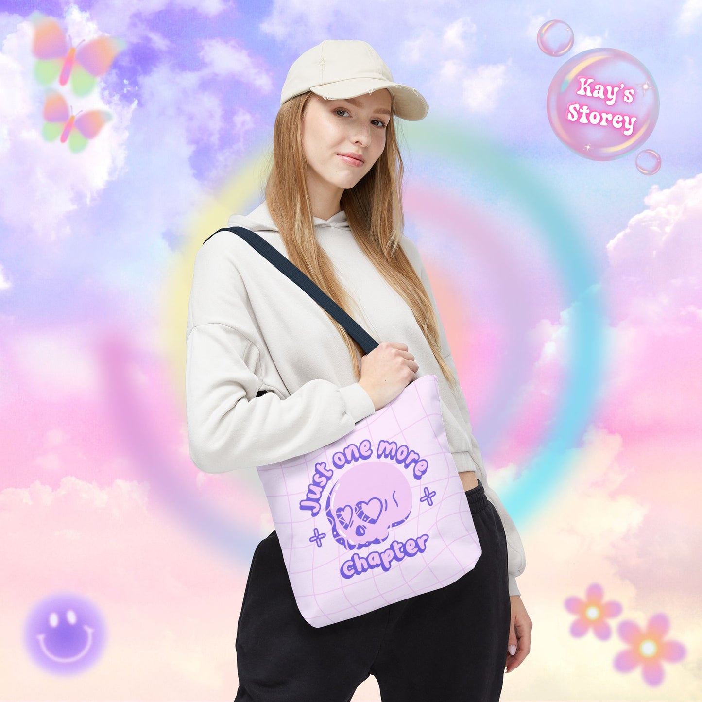 Just One More Chapter Tote Bag