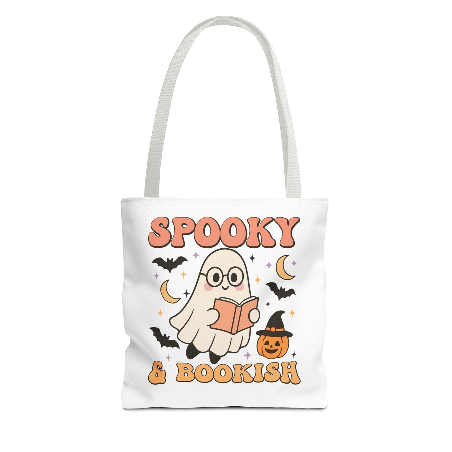 Spooky & Bookish Book Tote Bag