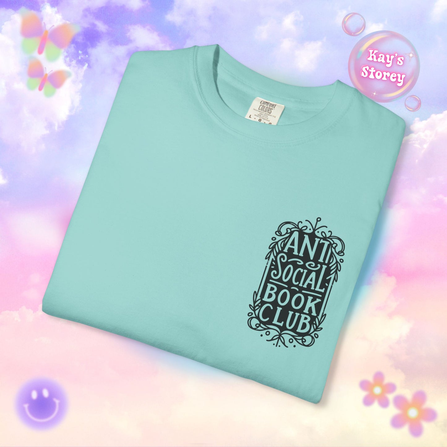 Anti Social Book Club Comfort Colors T-Shirt