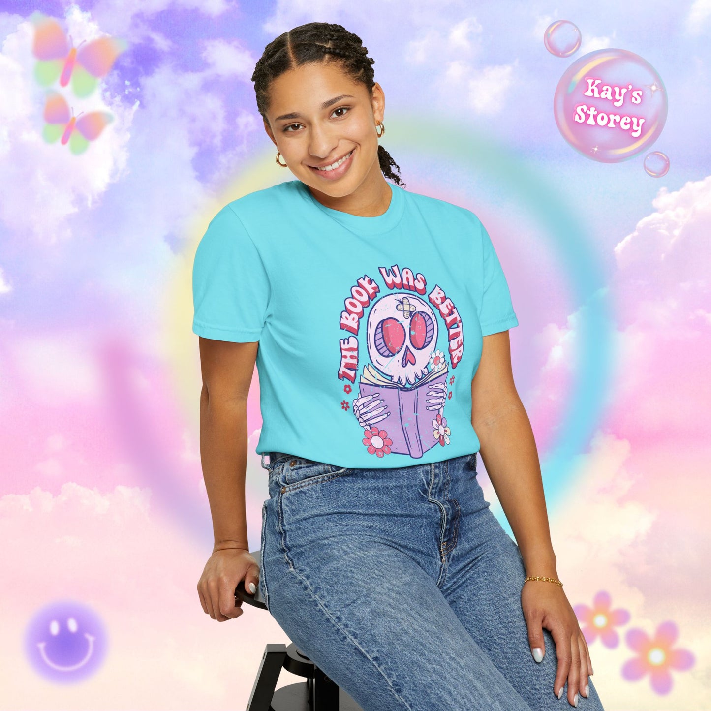 The Book Was Better Comfort Colors T-Shirt