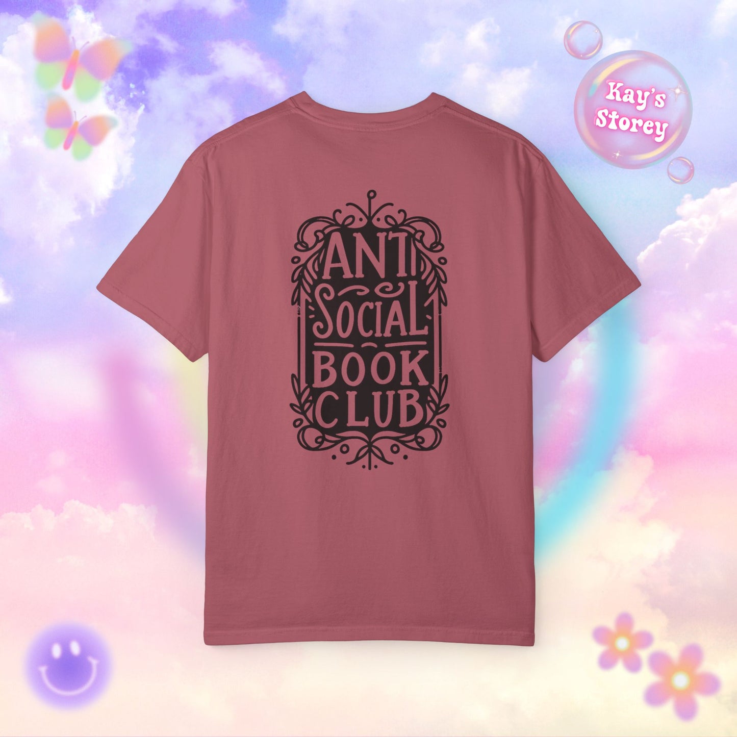 Anti Social Book Club Comfort Colors T-Shirt