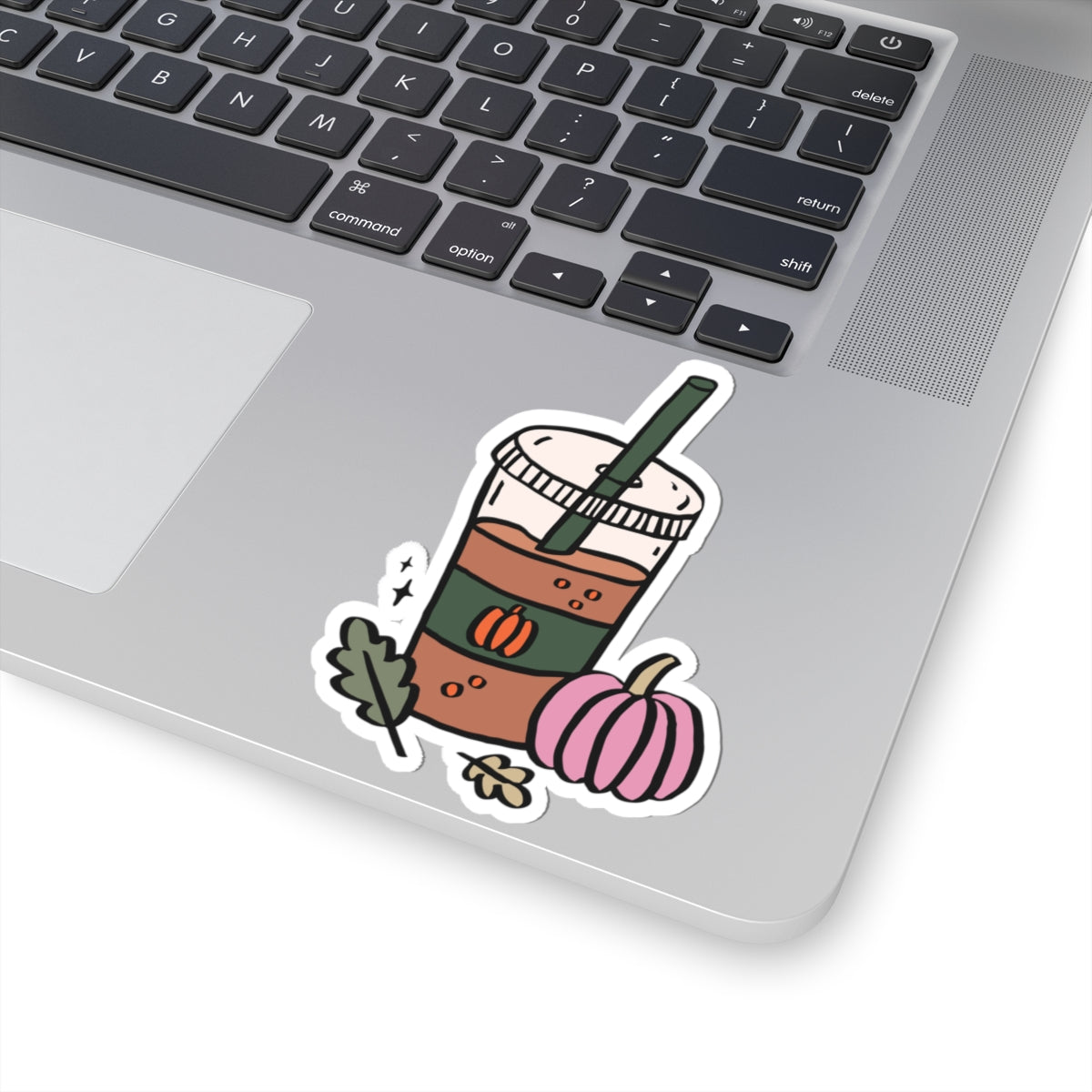 Pumpkin Spice Latte Sticker, Fall Planner Stickers, Book Lover Gifts, Autumn Sticker, Cozy Accessories, Seasonal Sticker