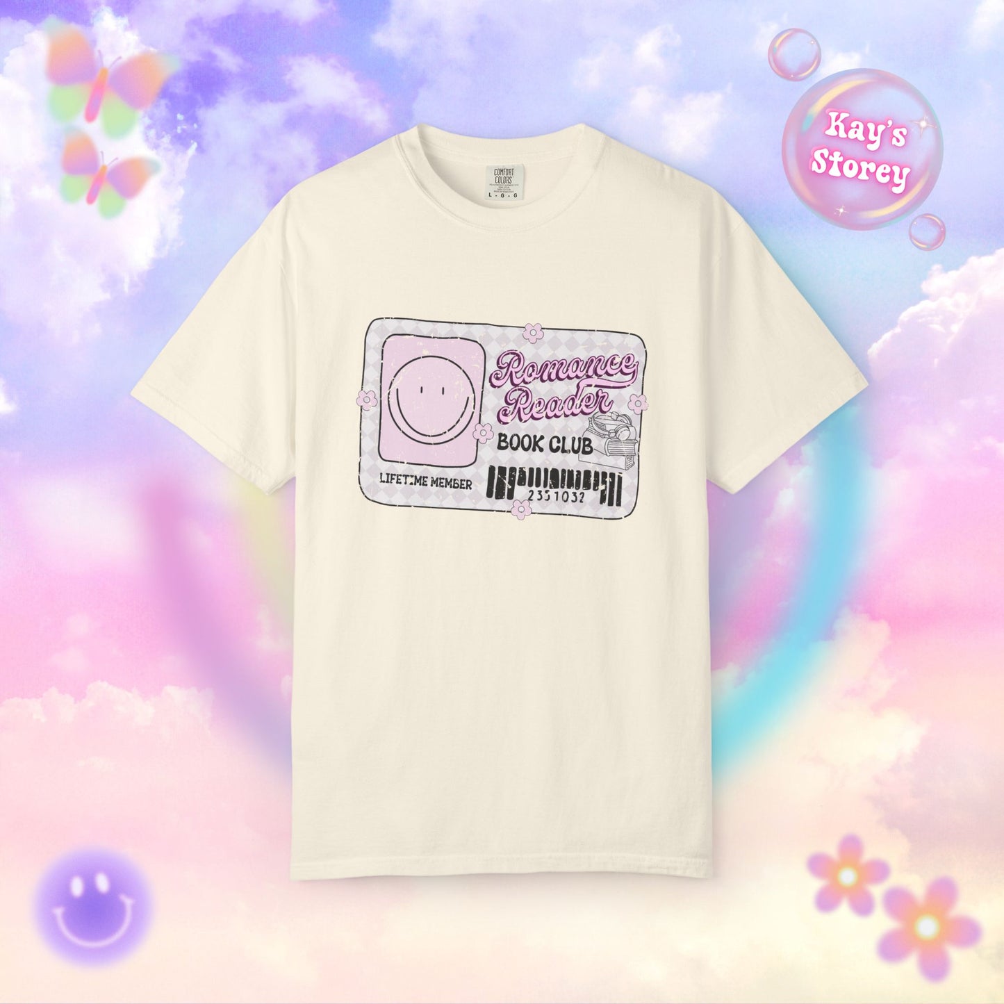 Romance Reader Lifetime Member Comfort Colors T-Shirt