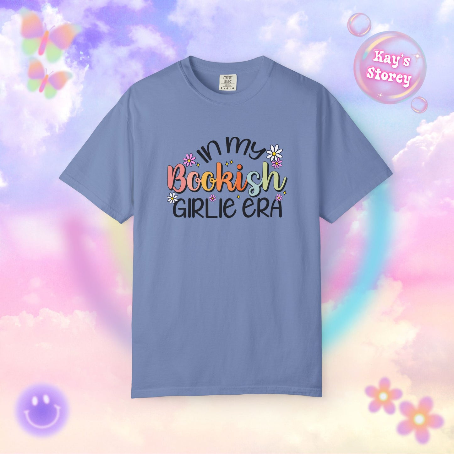 Bookish Girlie Era Comfort Colors T-Shirt