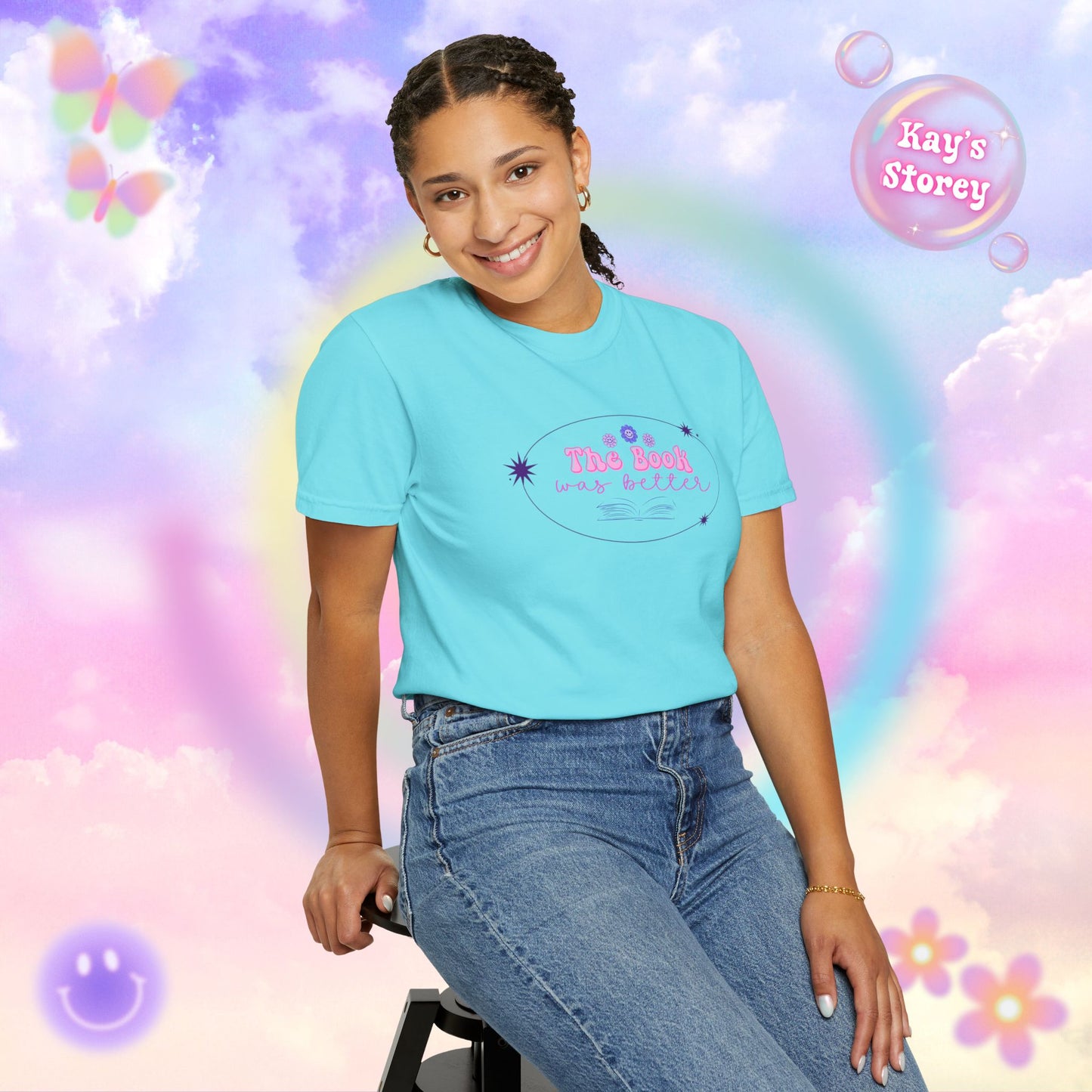 The Book Was Better Comfort Colors T-Shirt