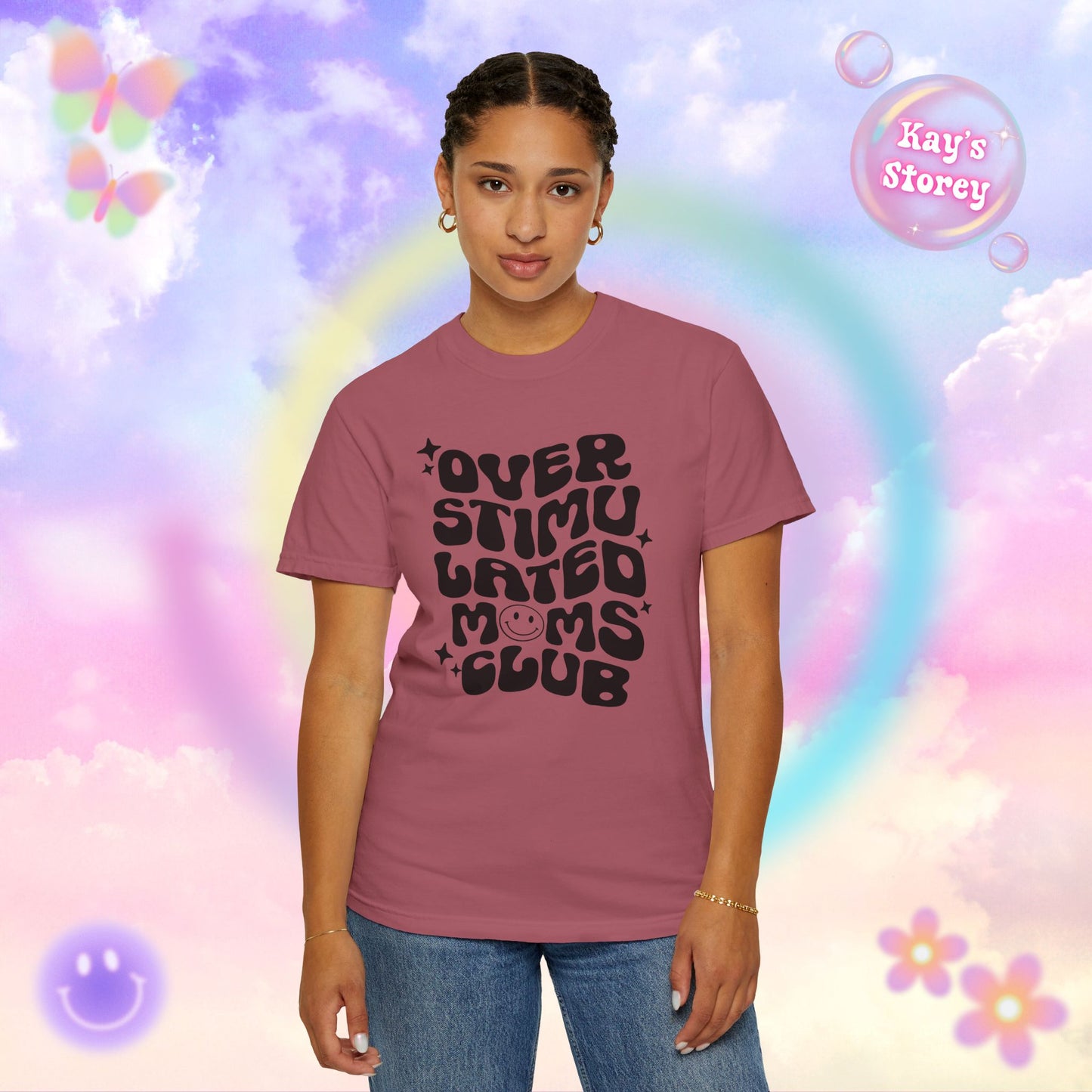 OS Moms Club Comfort Colors T-Shirt