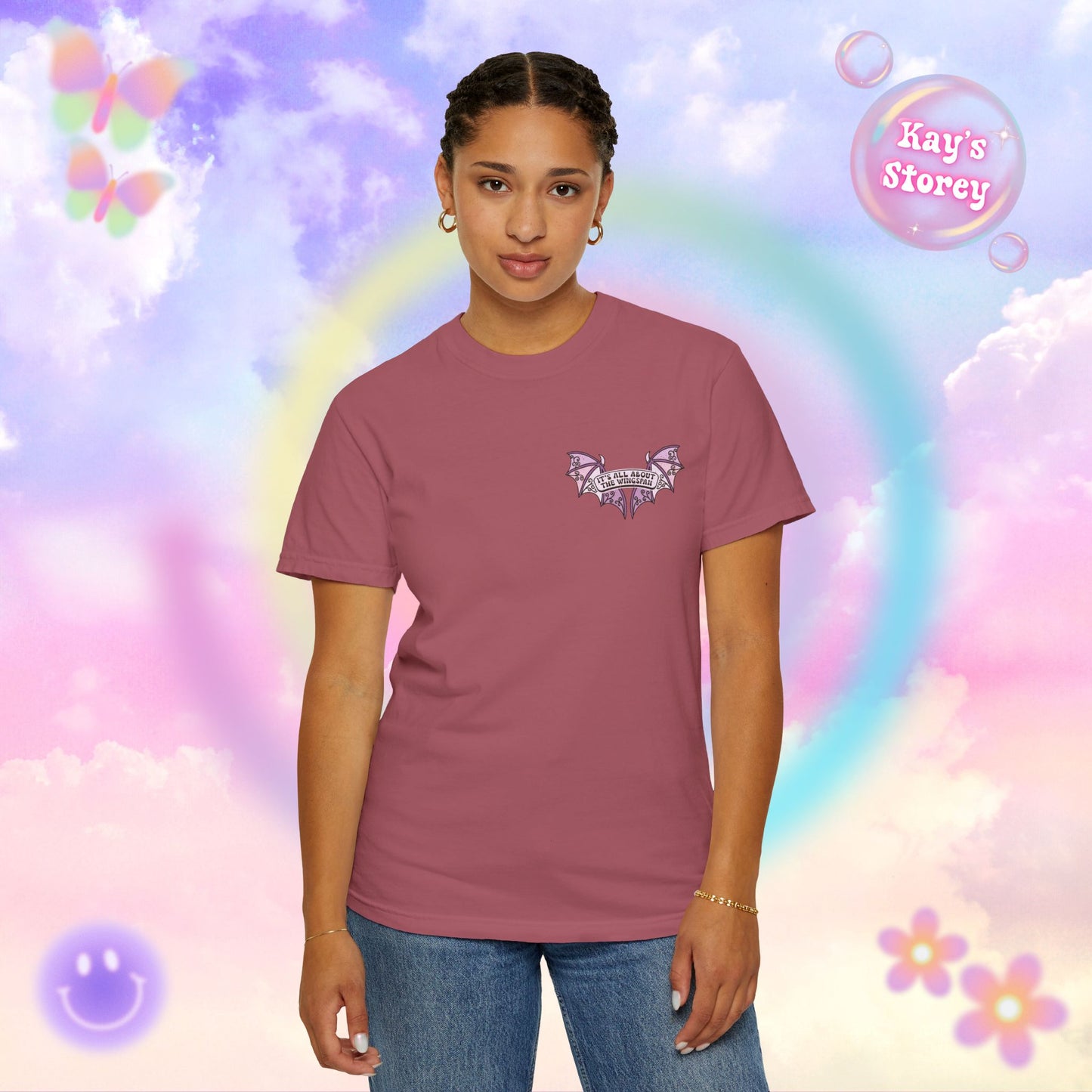 All About The Wingspan Comfort Colors T-Shirt