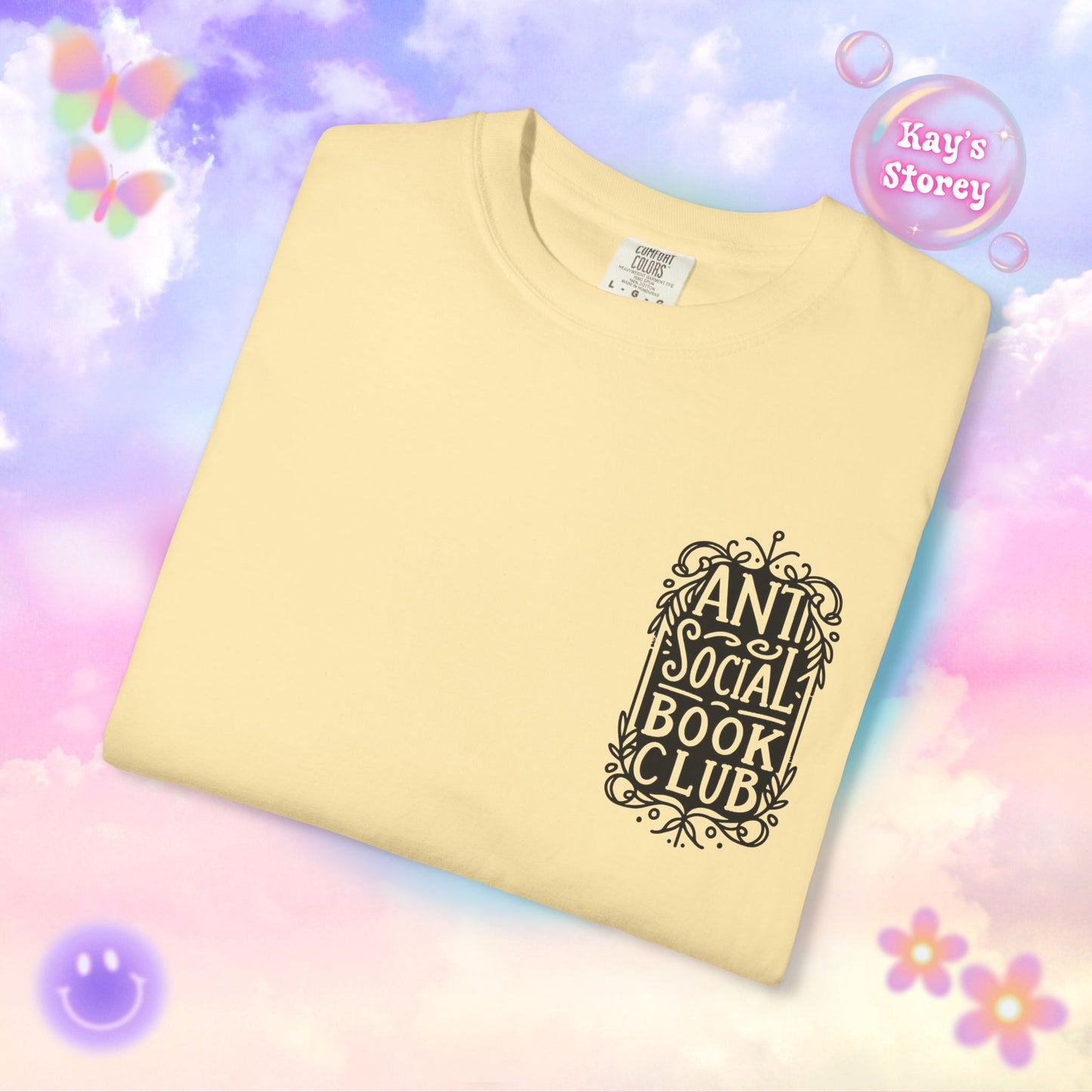 Anti Social Book Club Comfort Colors T-Shirt