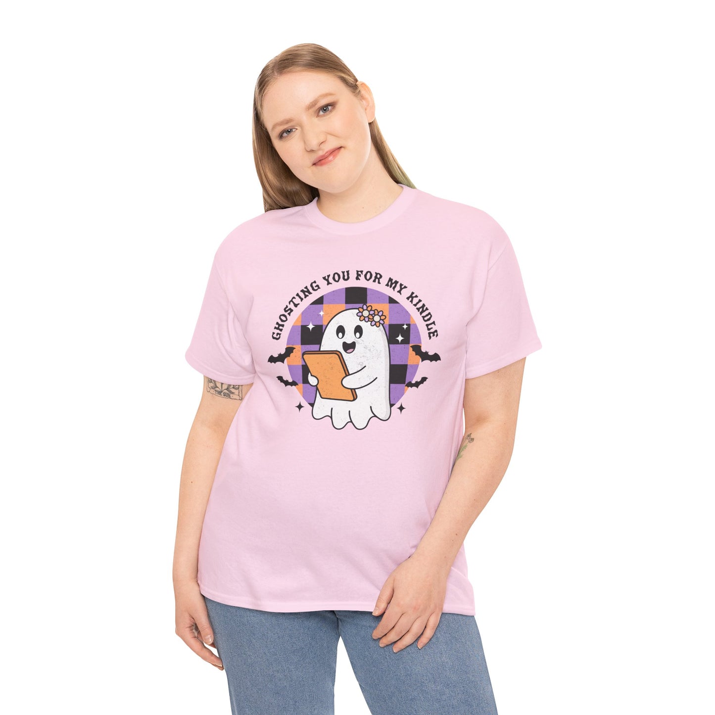Ghosting You for my Kindle Halloween Tee - Bookish Gift