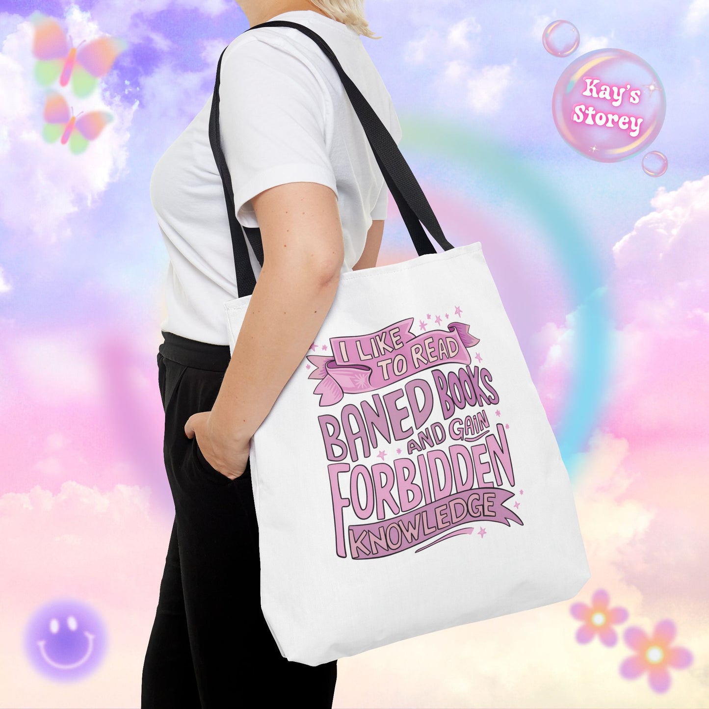 Read Banned Books Tote Bag