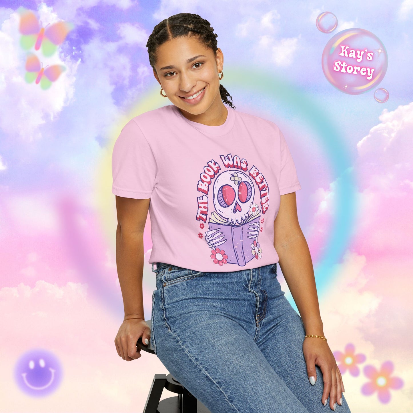 The Book Was Better Comfort Colors T-Shirt