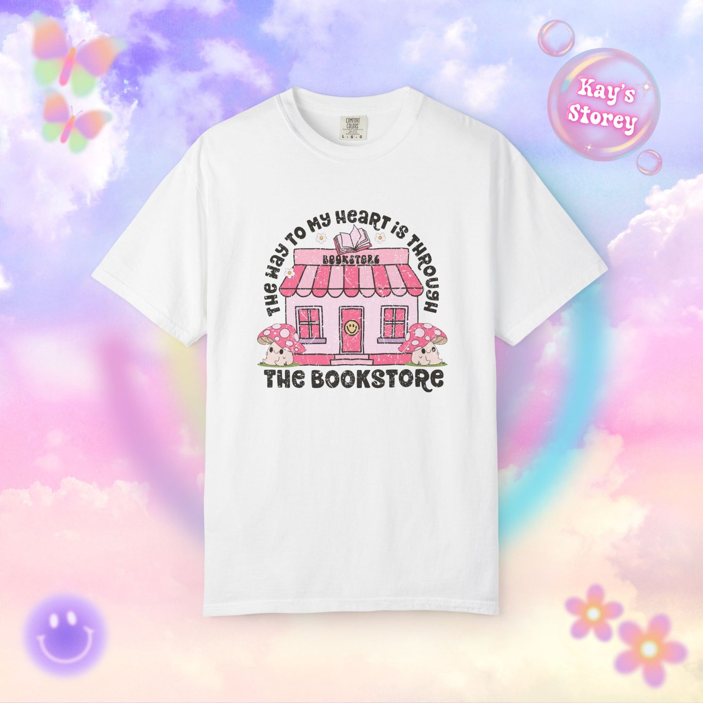 Through the Bookstore Comfort Colors T-Shirt