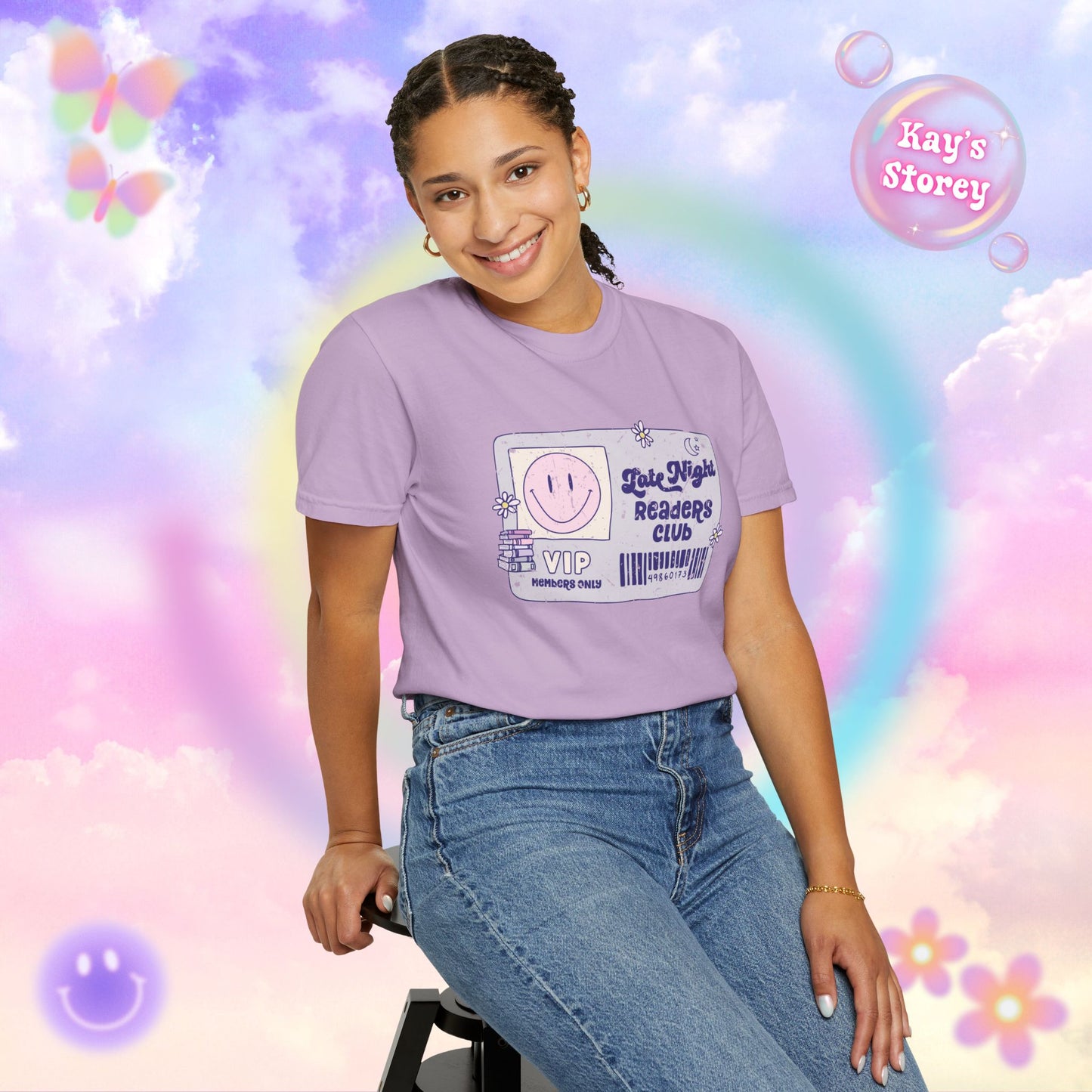 Late Night Readers Comfort Colors T-Shirt
