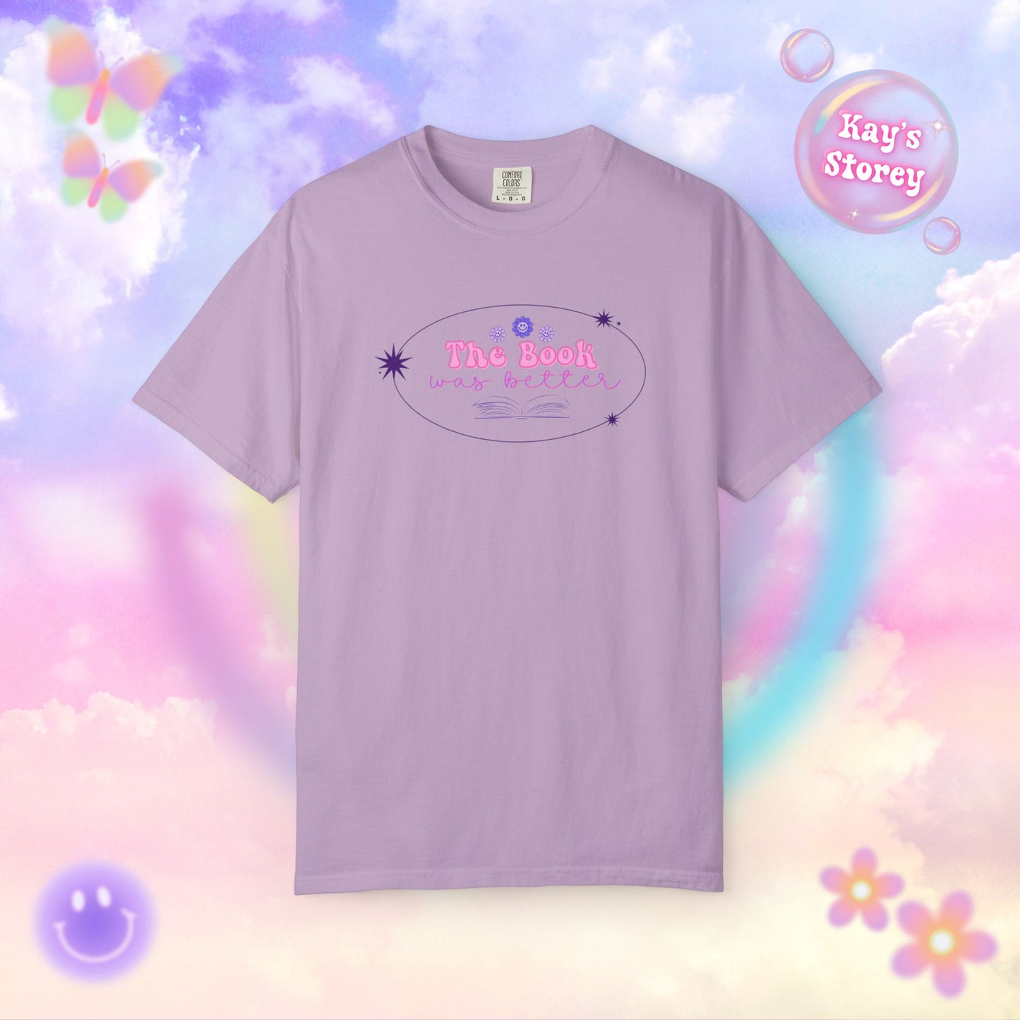 The Book Was Better Comfort Colors T-Shirt