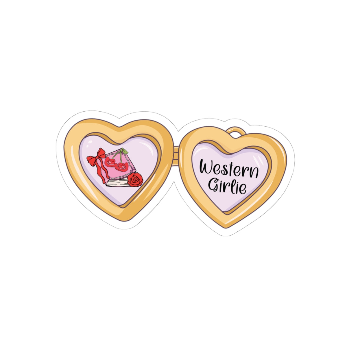 Western Girlie Sticker