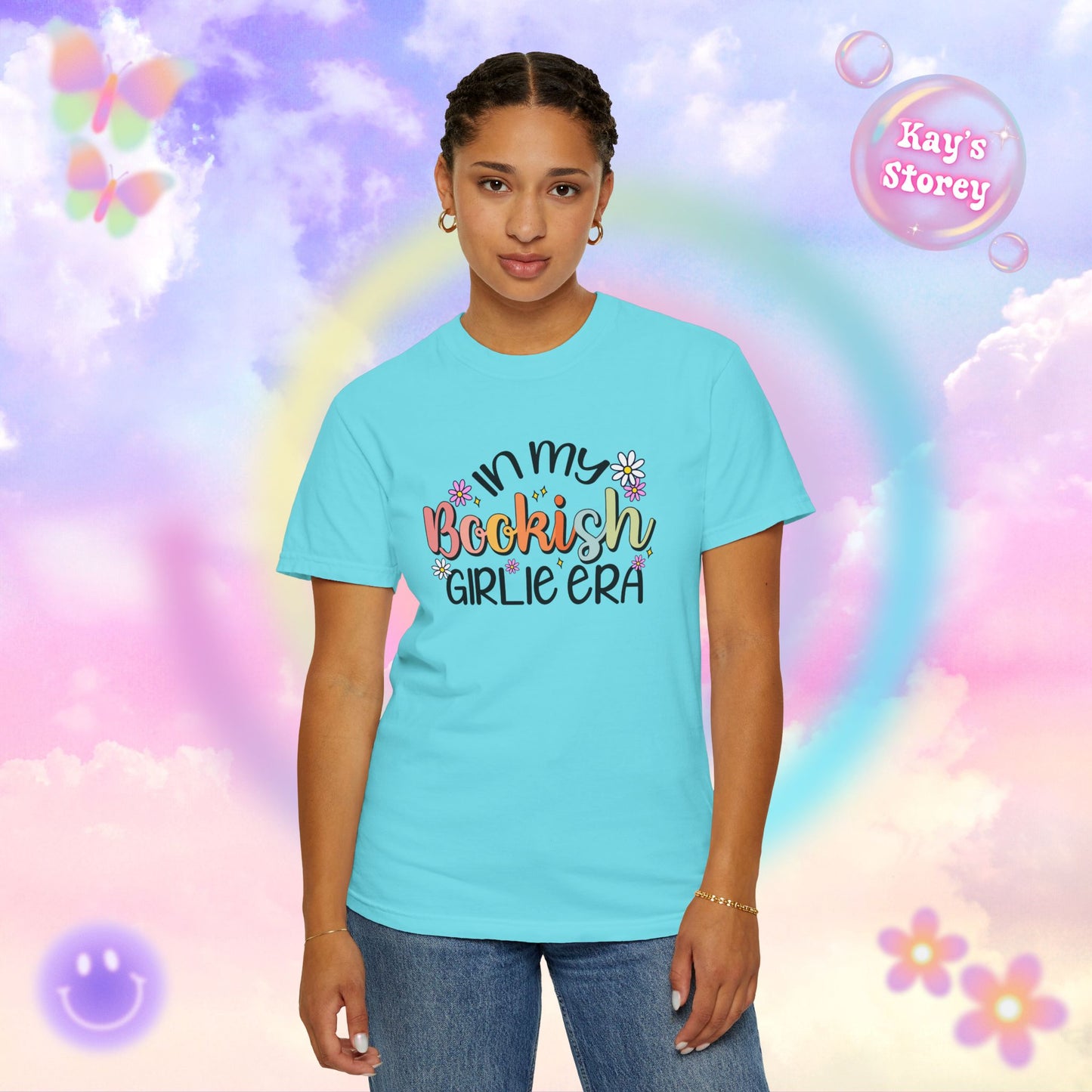 Bookish Girlie Era Comfort Colors T-Shirt