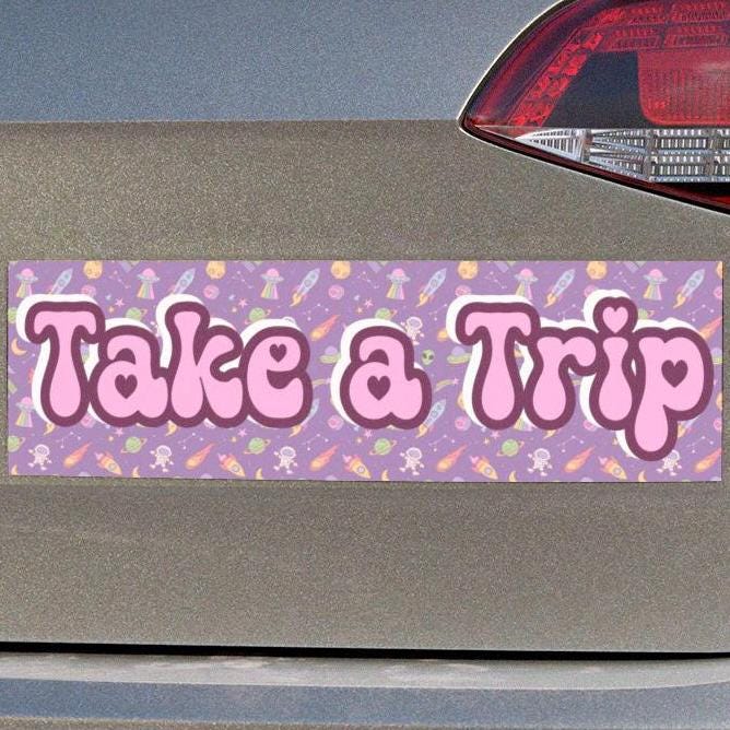 Take a Trip Car Magnet