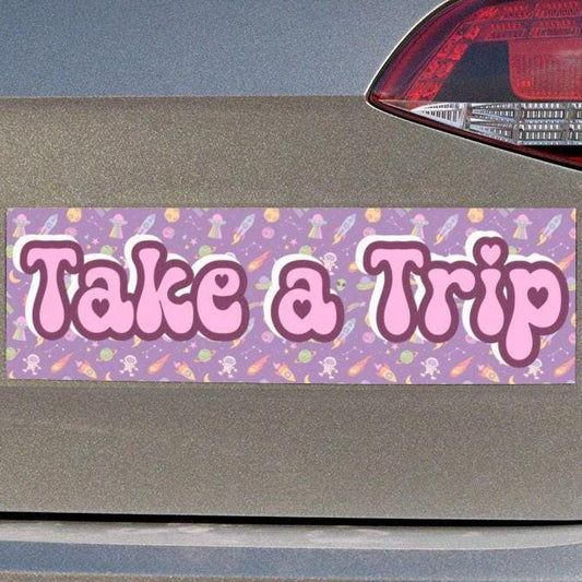 Take a Trip Car Magnet