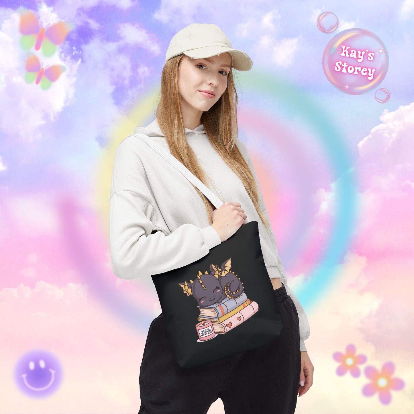 Sleeping Dragon Tote Bag