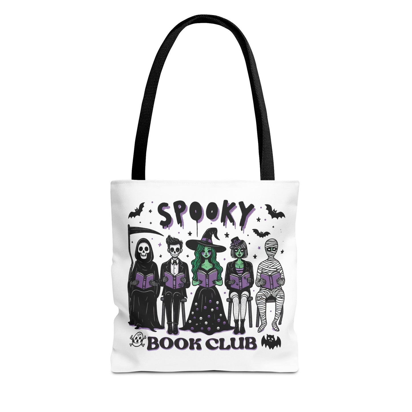 Spooky Book Club Tote Bag