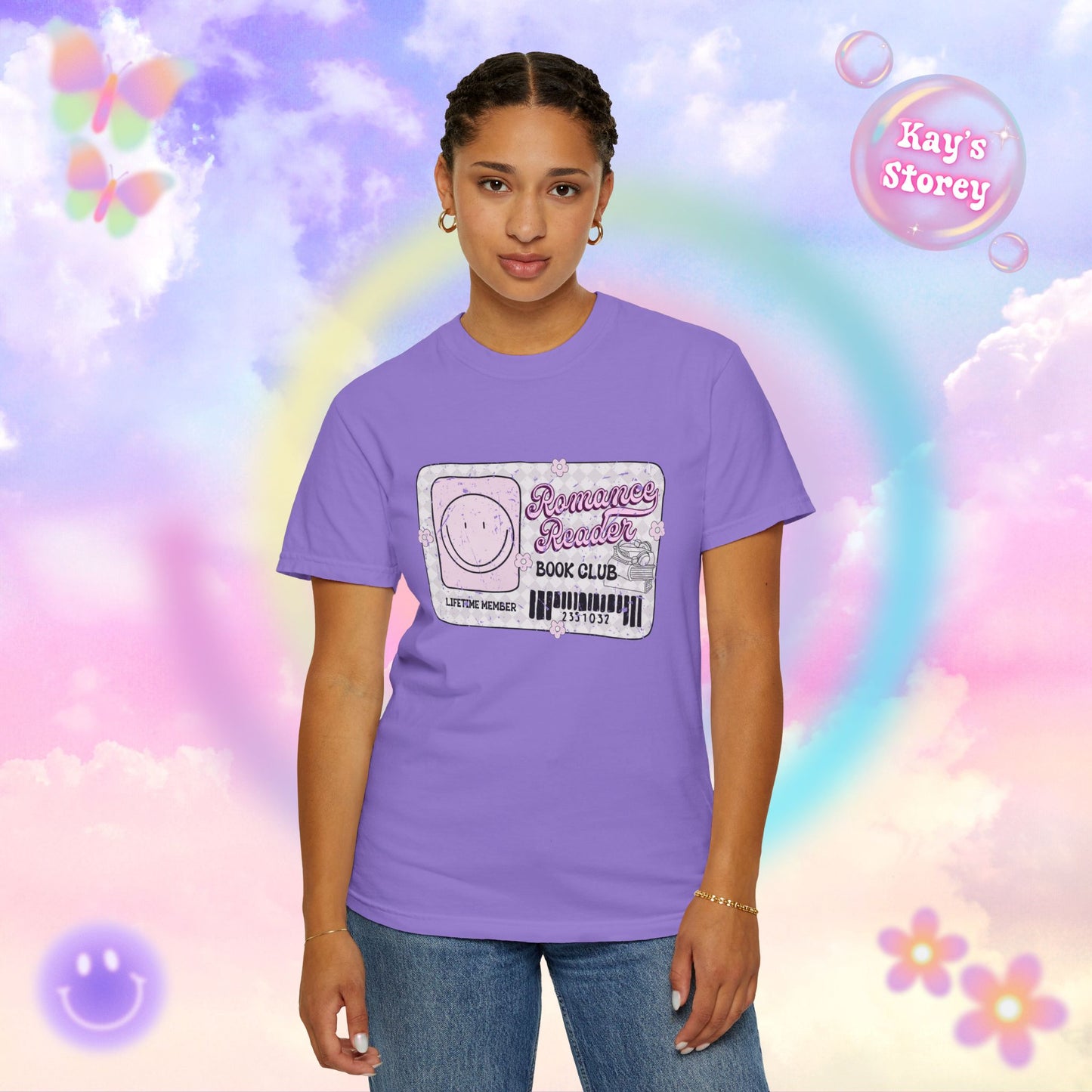 Romance Reader Lifetime Member Comfort Colors T-Shirt