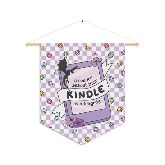 Purple Reader Without Their Kindle Pennant