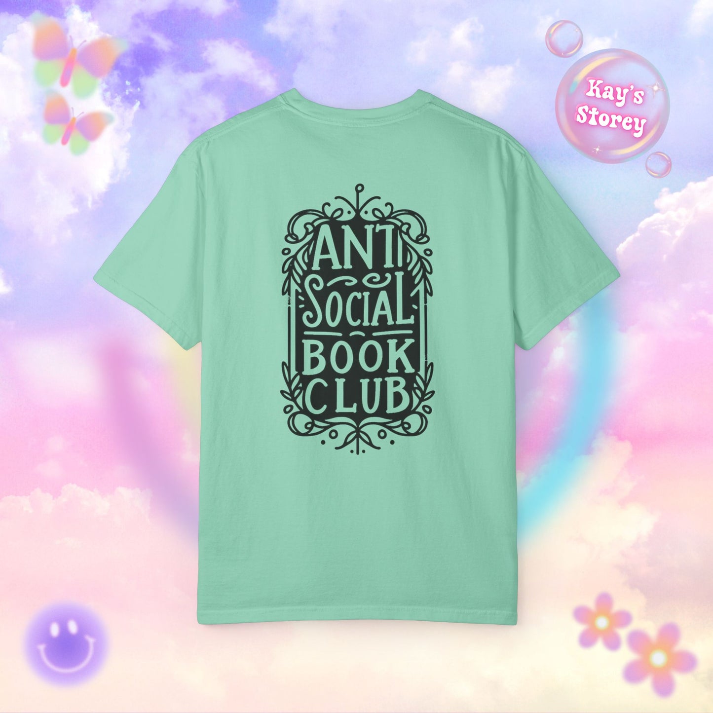 Anti Social Book Club Comfort Colors T-Shirt