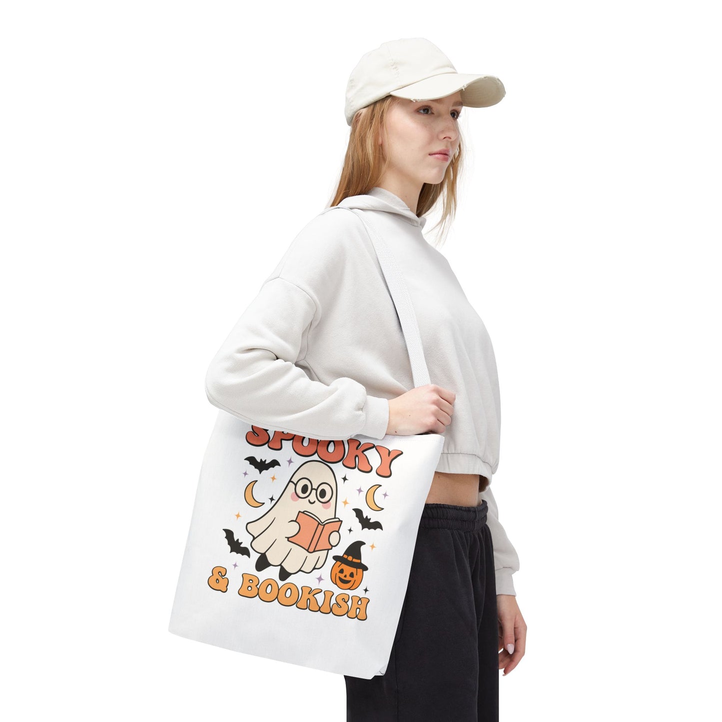 Spooky & Bookish Book Tote Bag