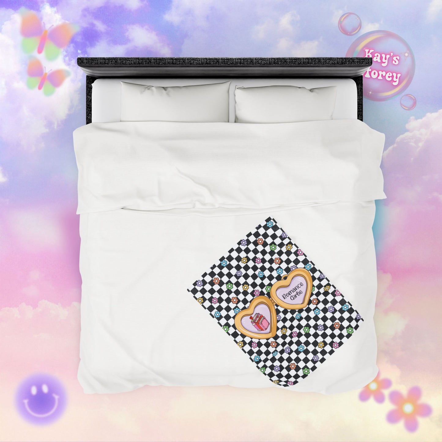 Romance Girlie Velveteen Plush Blanket