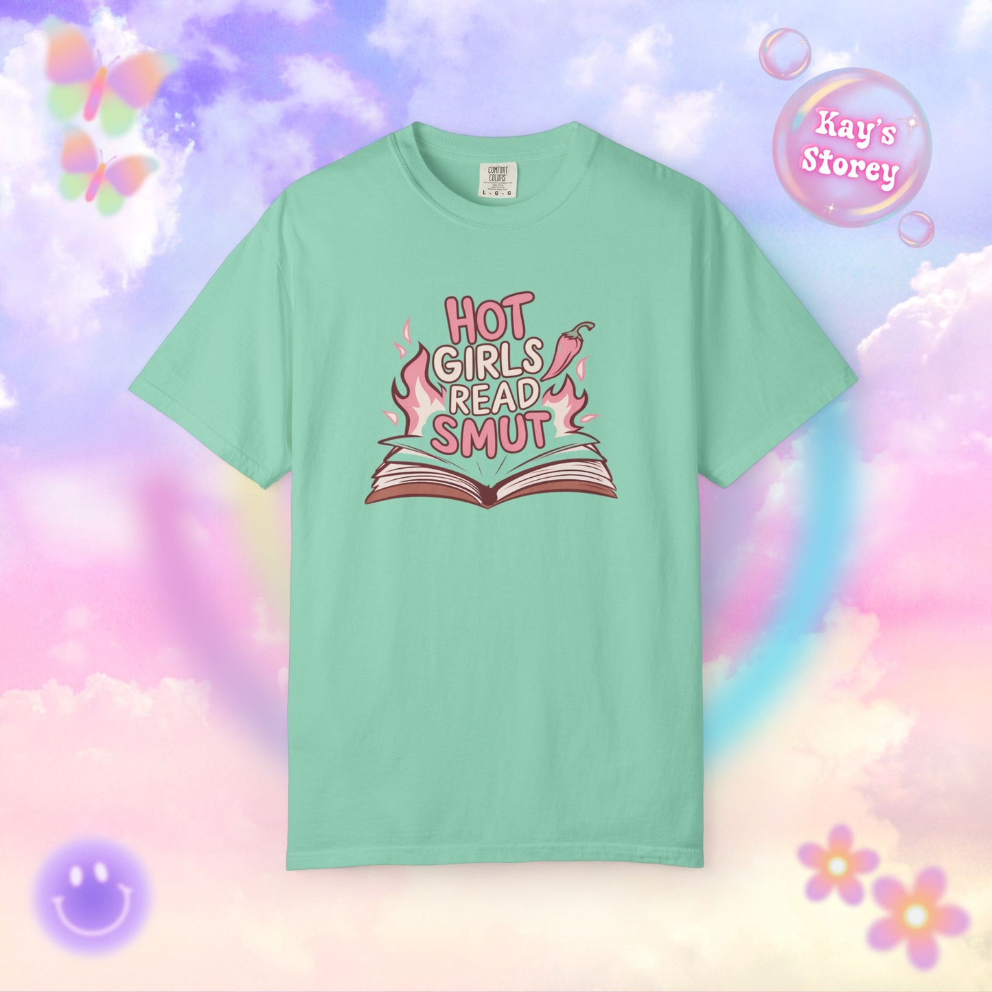 Hot Girls Read Smut 2 Comfort Colors T-Shirt