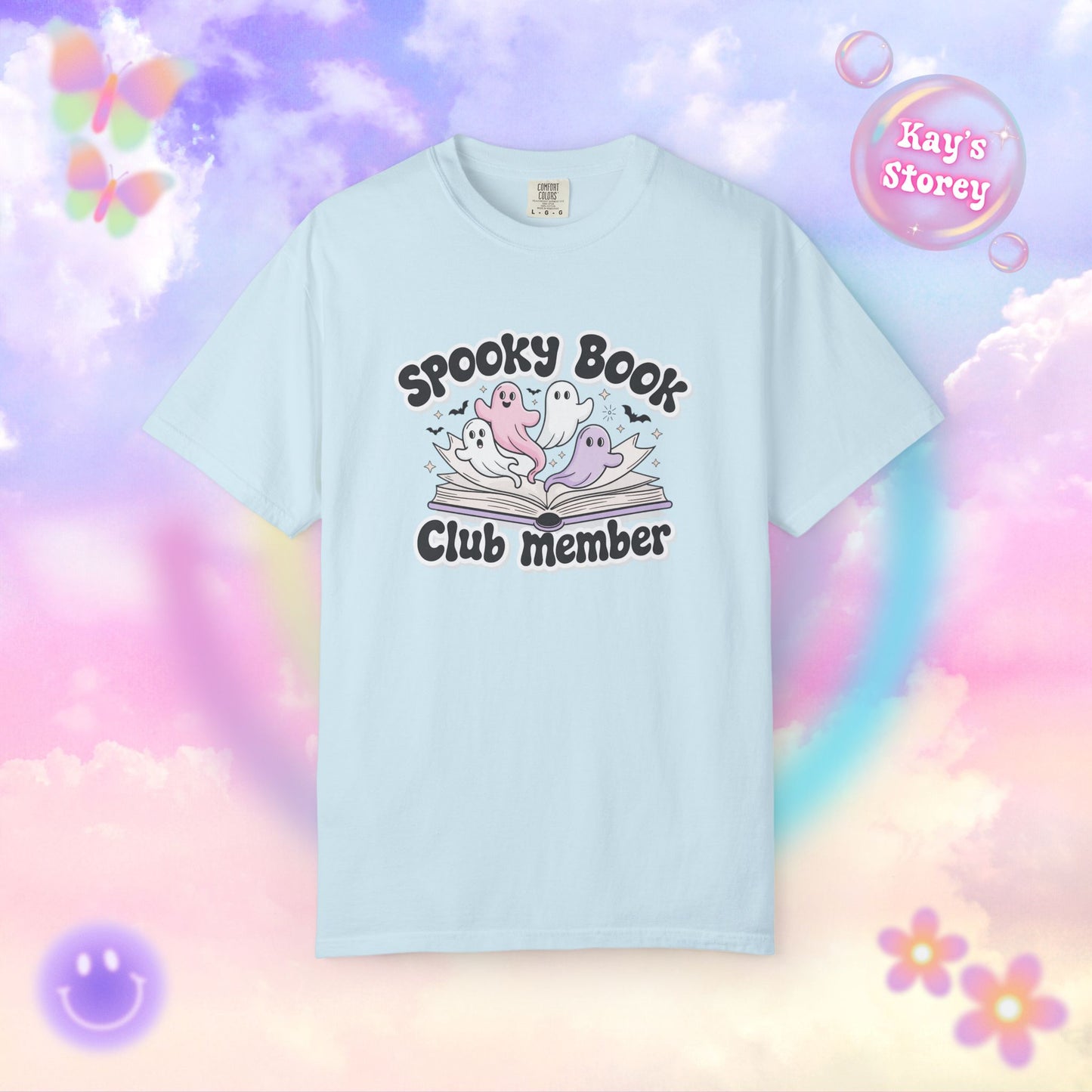 Spooky Book Club Member Comfort Colors T-Shirt