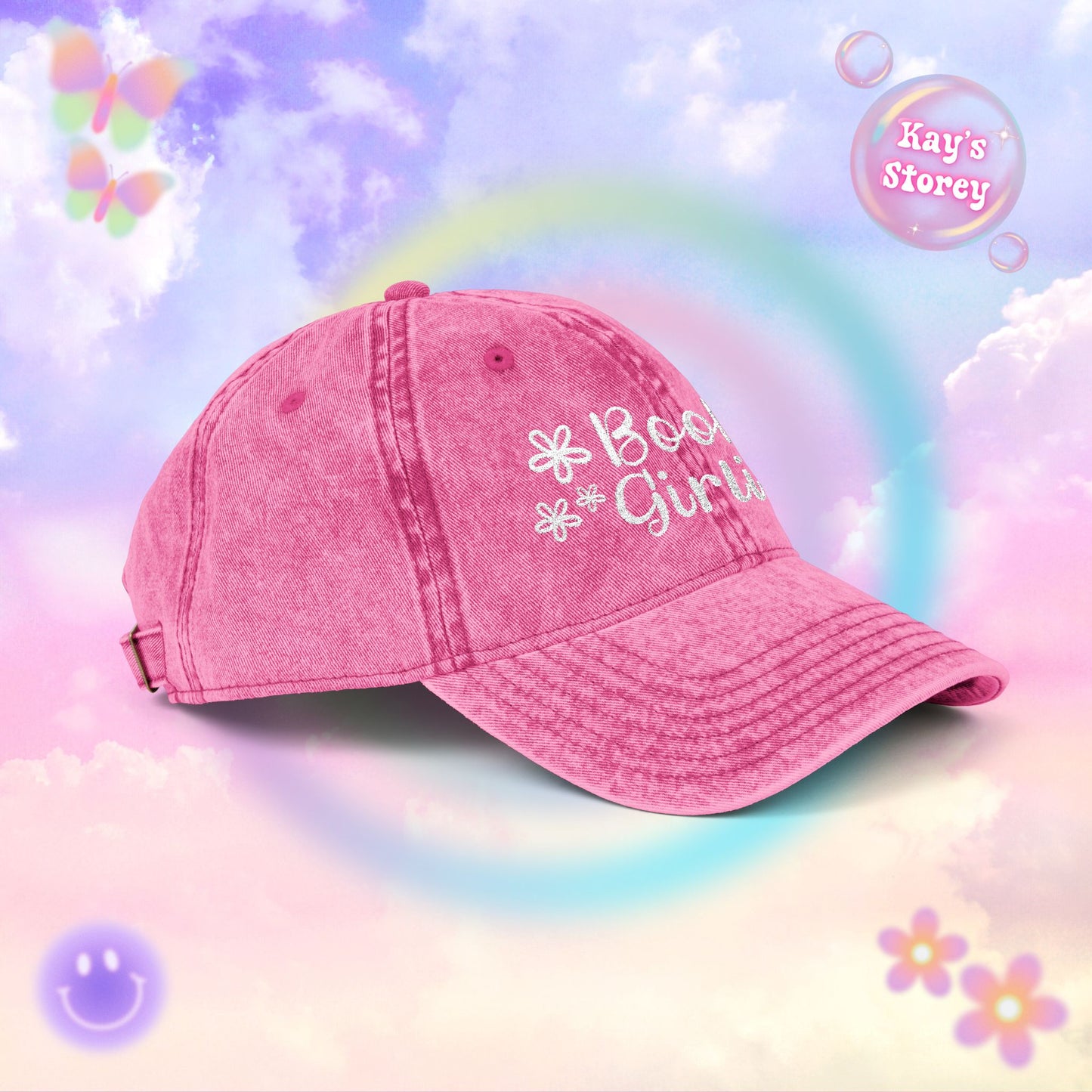 Bookish Girlie Vintage Cap