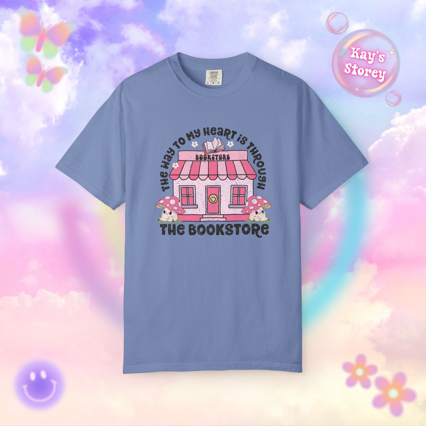 Through the Bookstore Comfort Colors T-Shirt