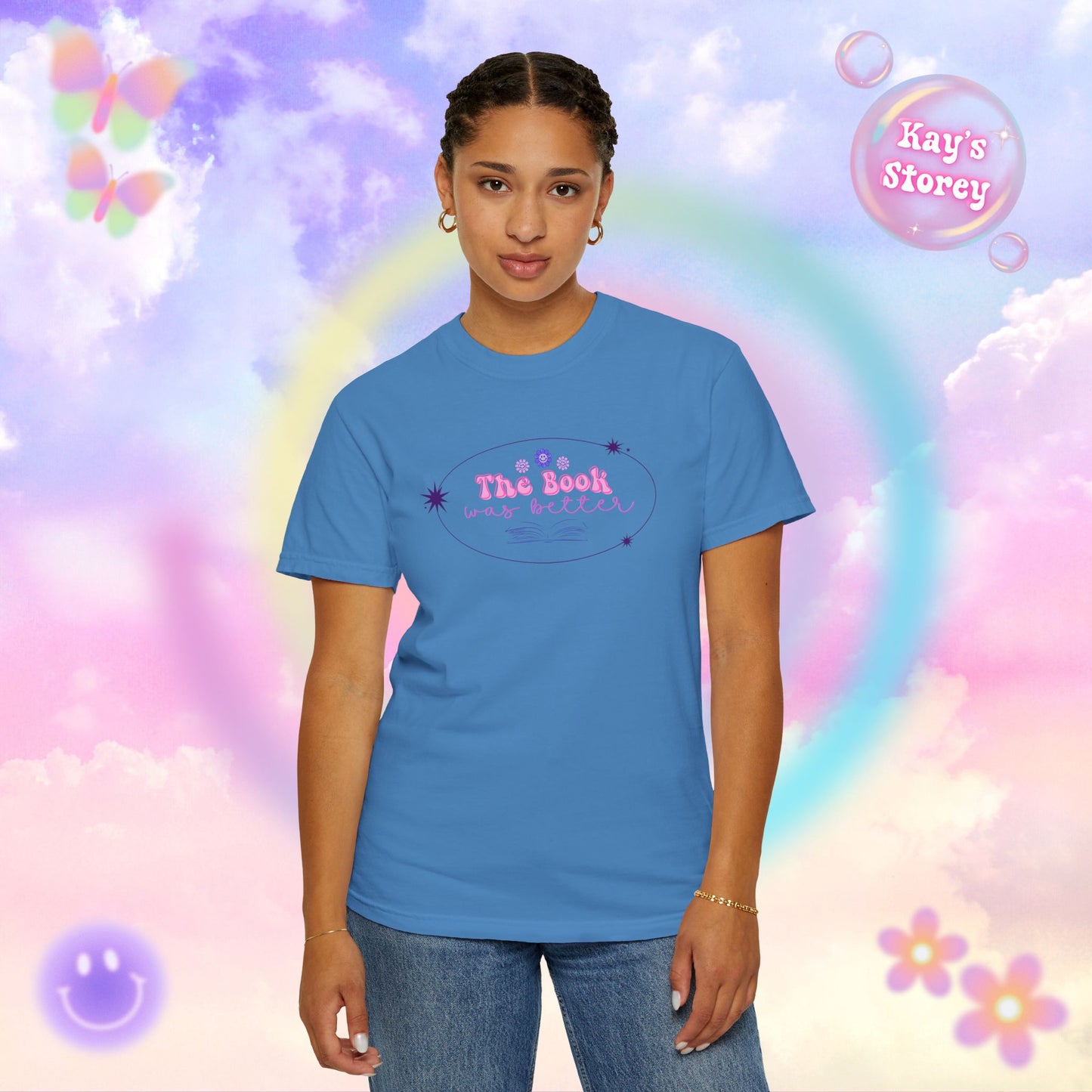 The Book Was Better Comfort Colors T-Shirt