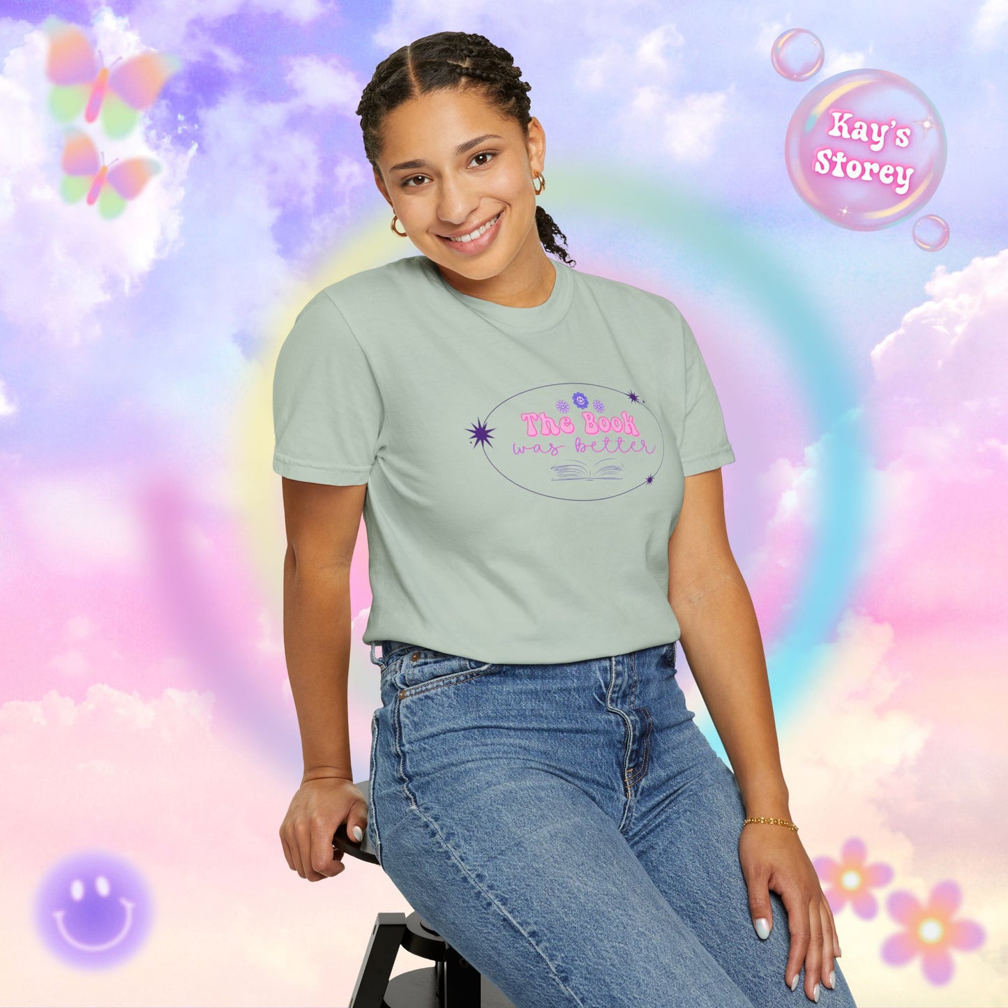The Book Was Better Comfort Colors T-Shirt