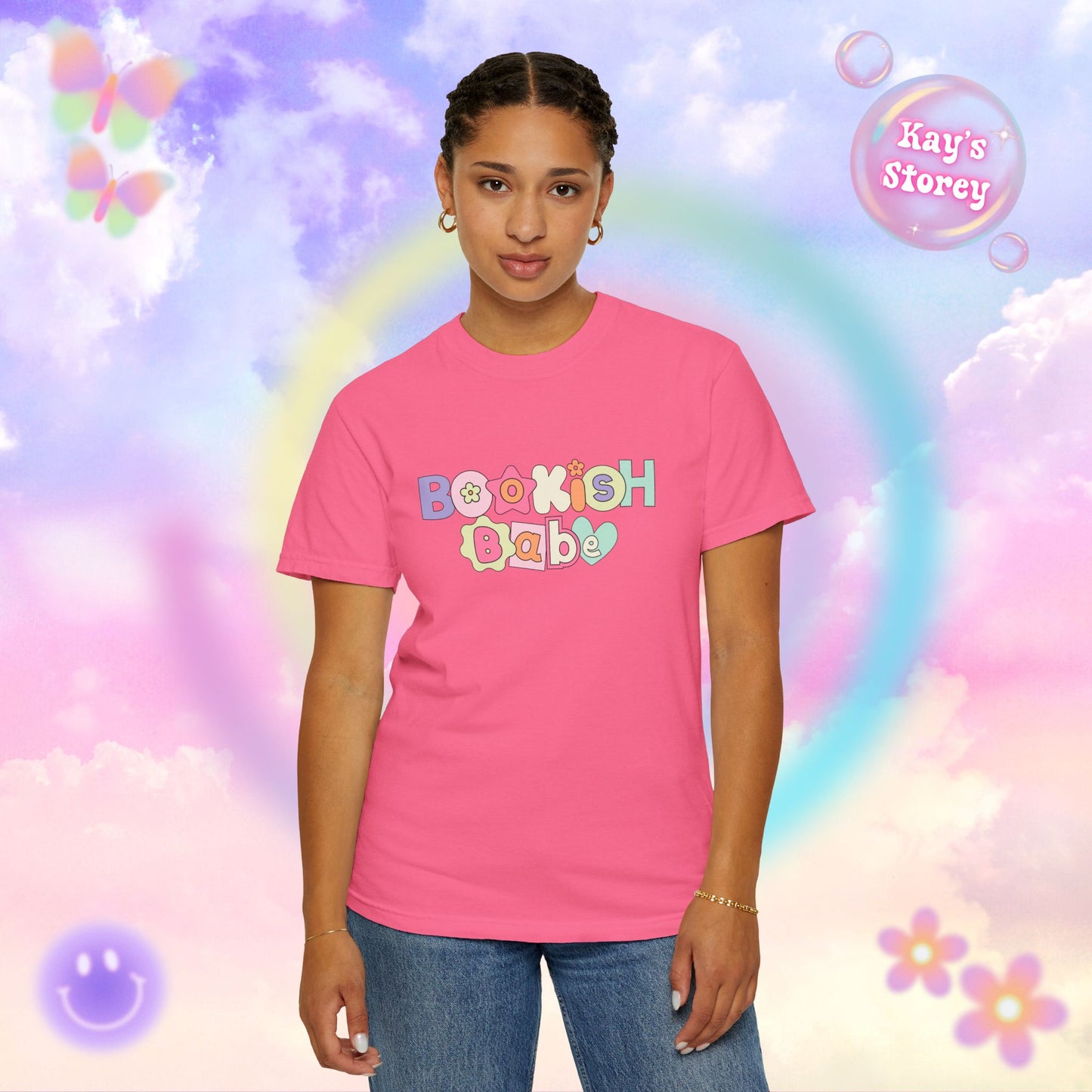 Bookish Babe Comfort Colors T-Shirt