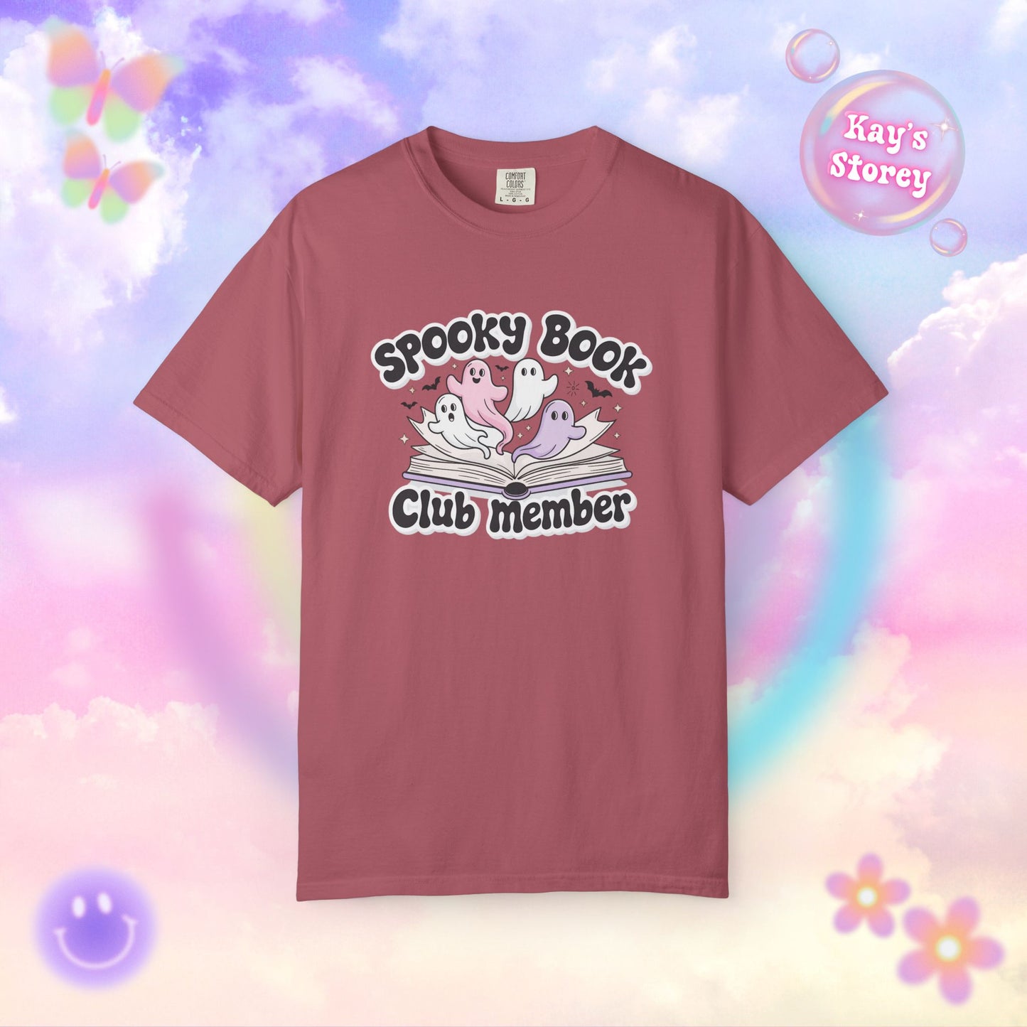 Spooky Book Club Member Comfort Colors T-Shirt