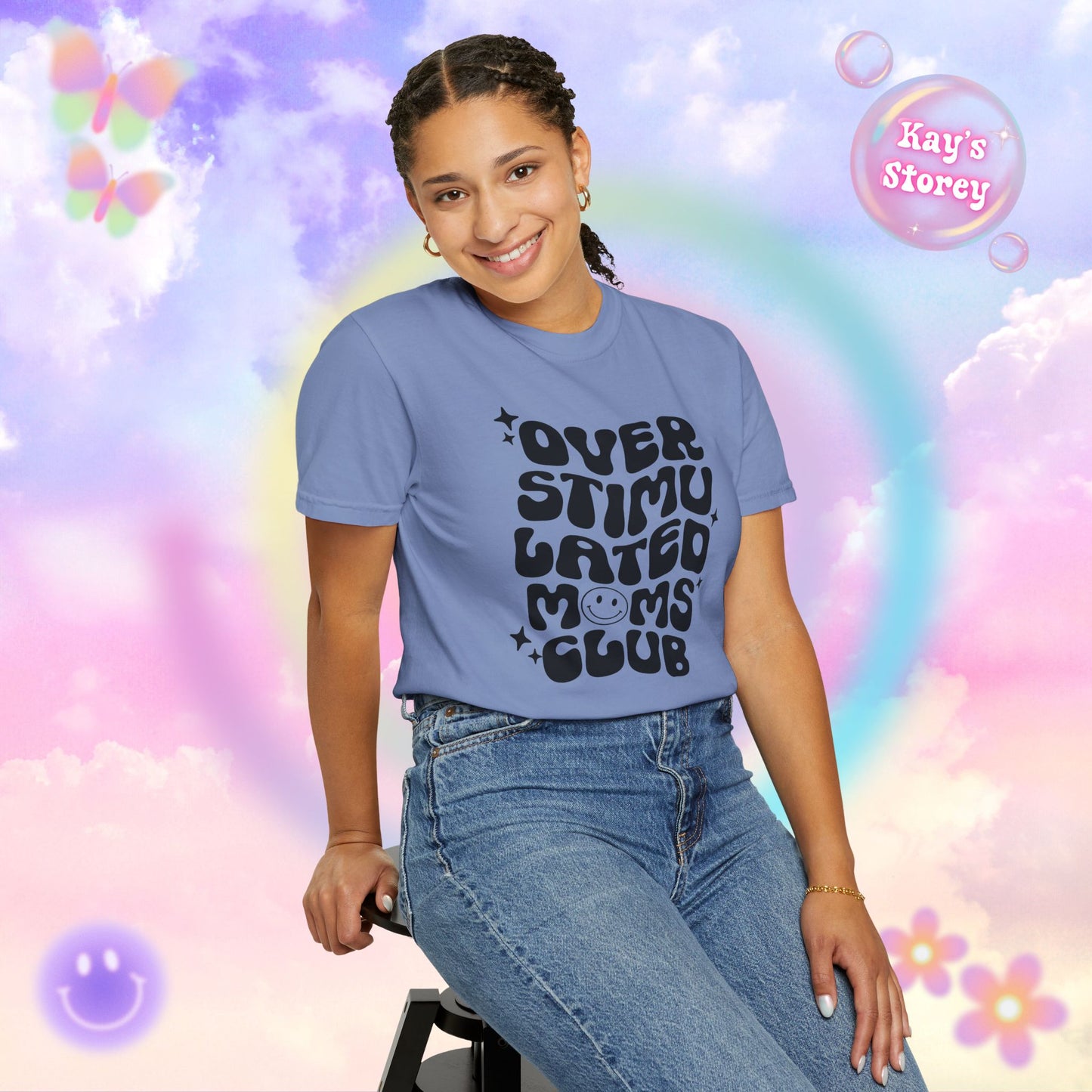 OS Moms Club Comfort Colors T-Shirt