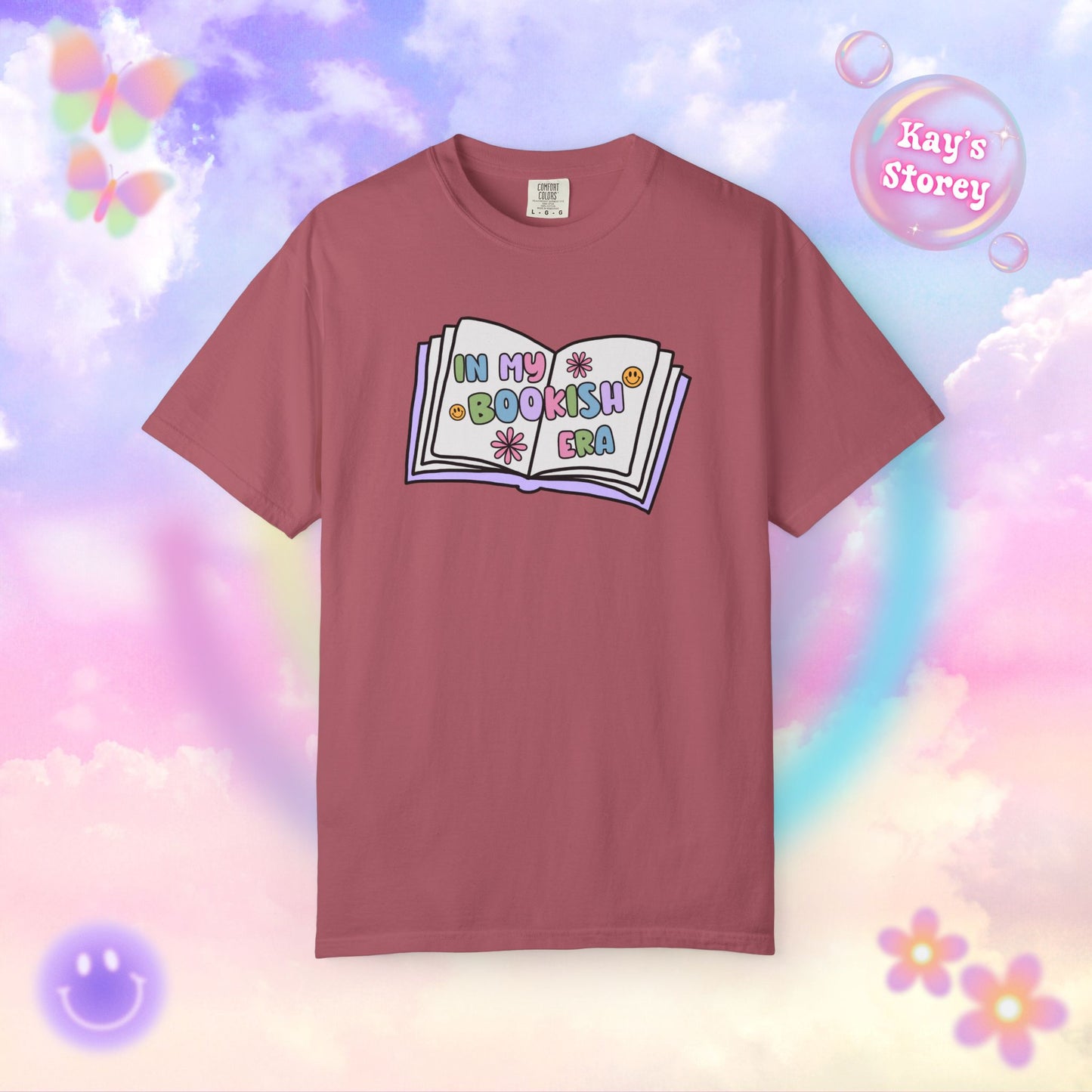 In My Bookish Era Comfort Colors T-Shirt