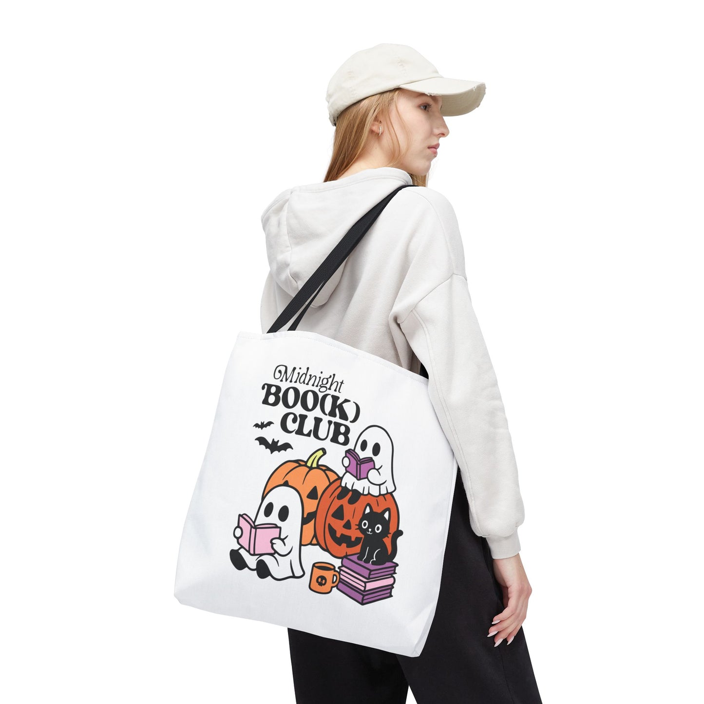 Spooky Season Book Tote Bag
