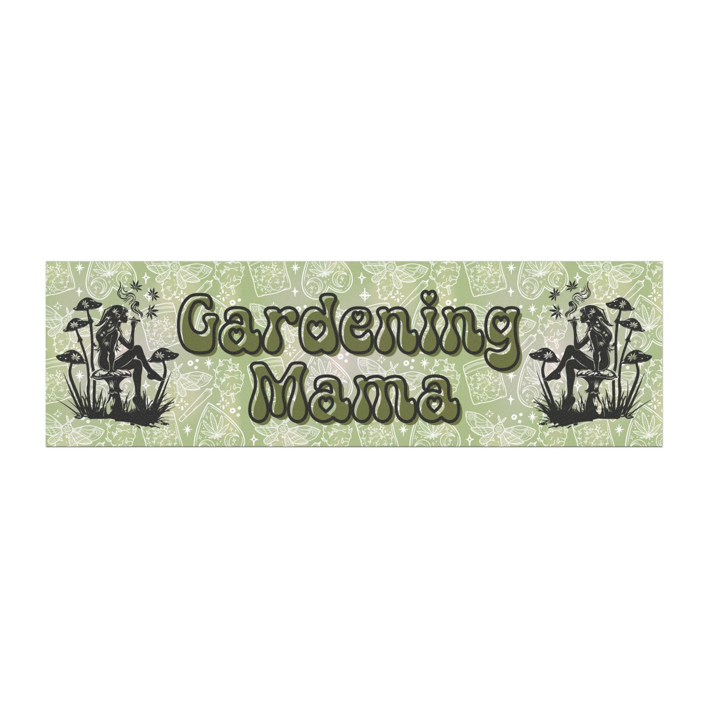 Gardening Mama Car Magnet