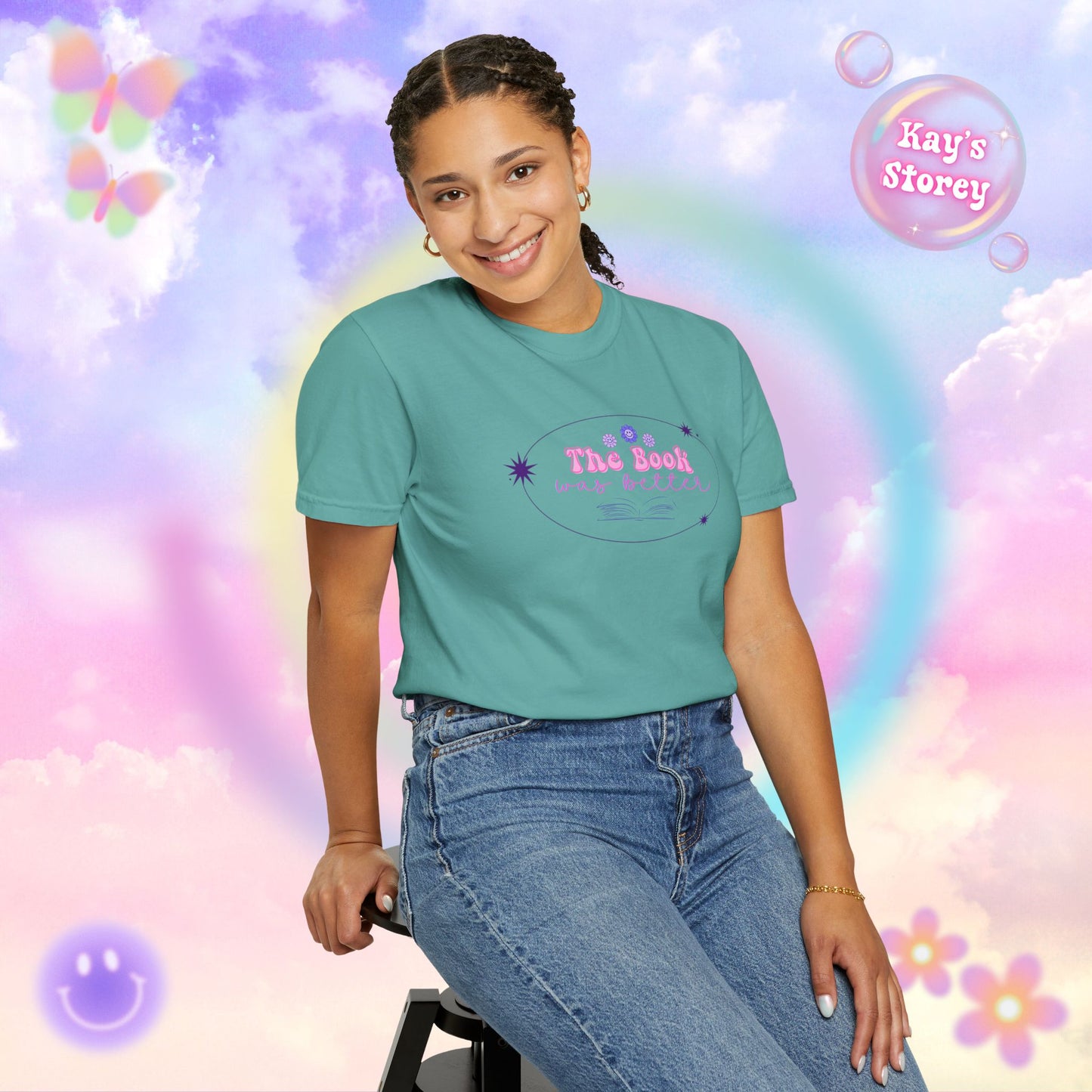 The Book Was Better Comfort Colors T-Shirt