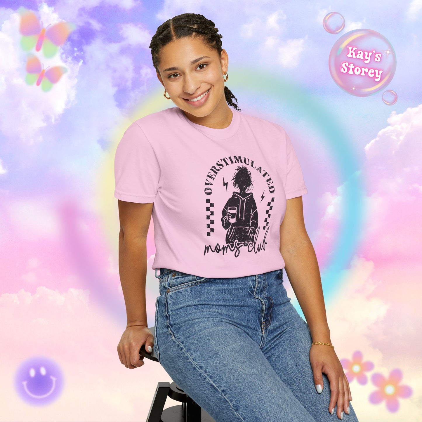 OS Moms Club Comfort Colors T-Shirt