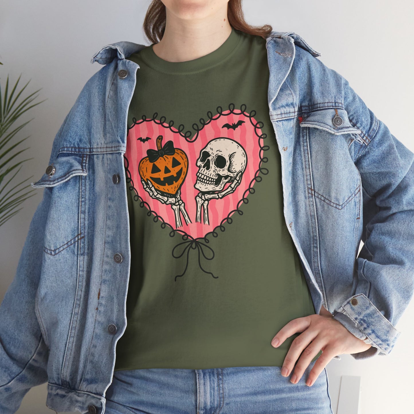 Skeleton & Jack Heart Tee