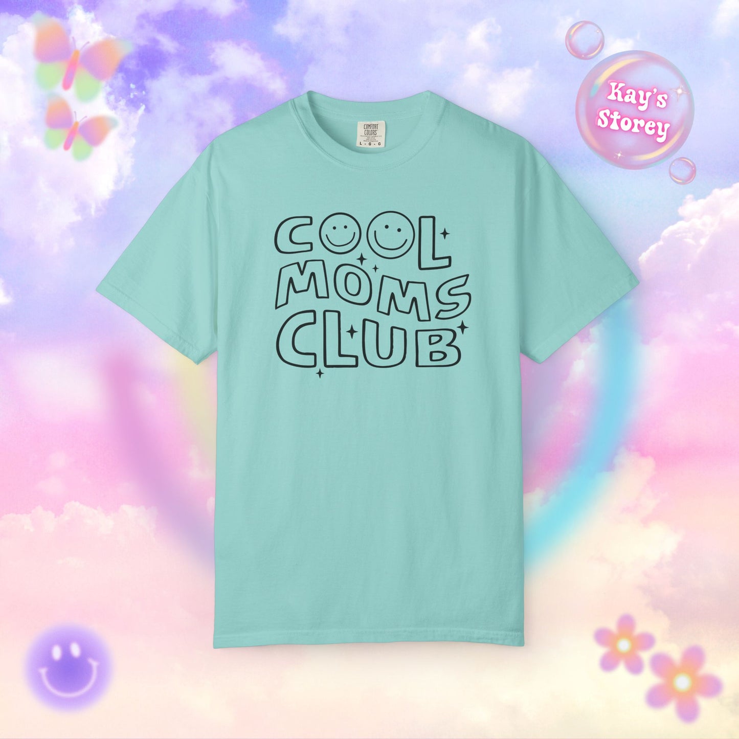 Cool Moms Club Comfort Colors T-Shirt